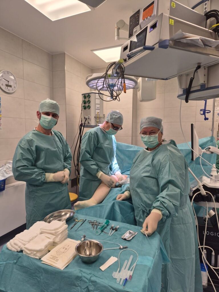 Venen schonend operieren mit Radiofrequenztherapie