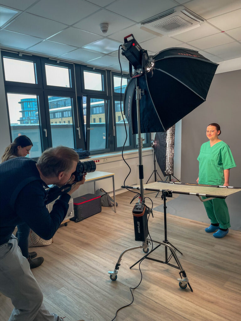 Fotoshooting für unsere neuen Teammitglieder