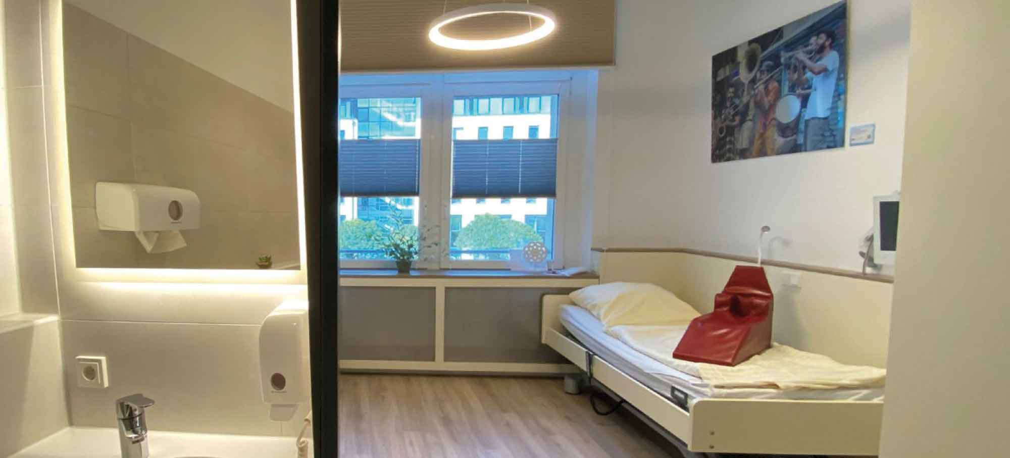 Doppelzimmer mit Bad | MVZ im Alstadtquartier Magdeburg
